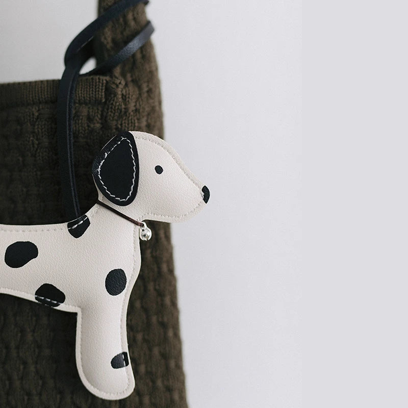 Spotted Dog Bag Charm
