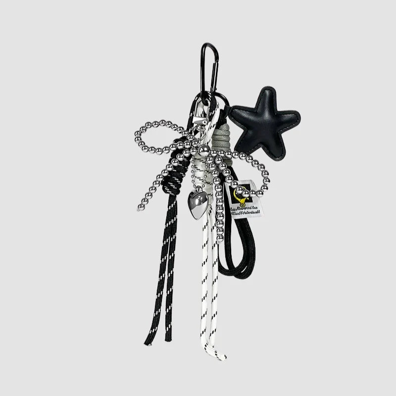 Star Bow Bag Charm