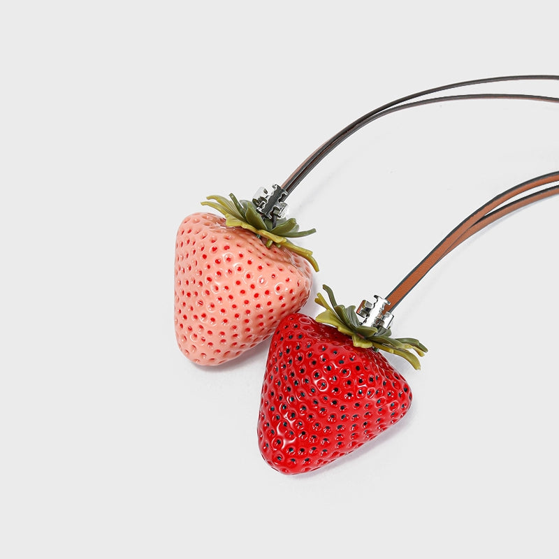 Strawberry Bag Charm
