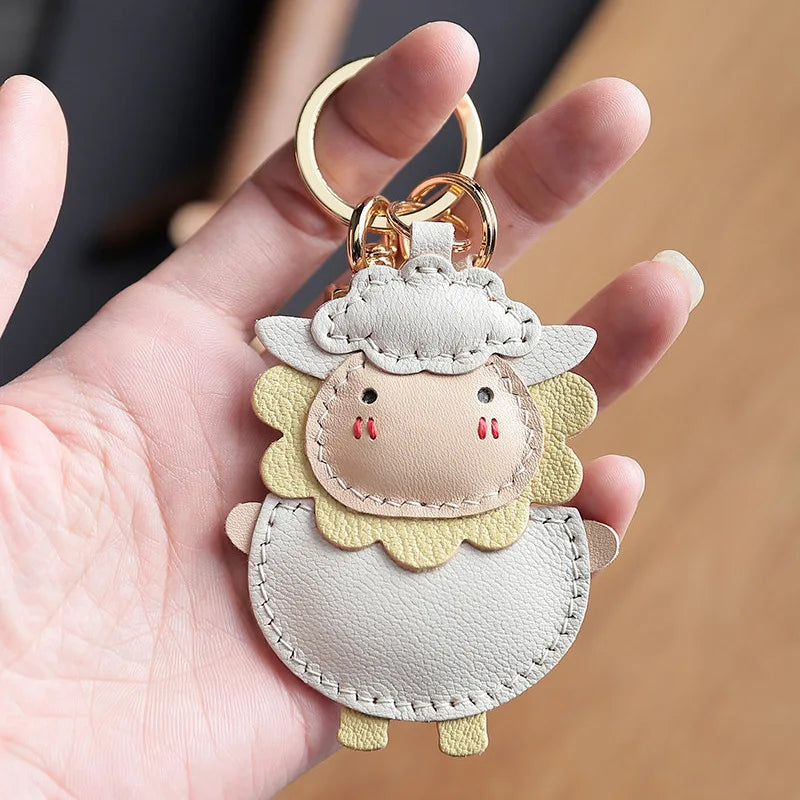 Sunny Little Sheep Handmade Bag Charm