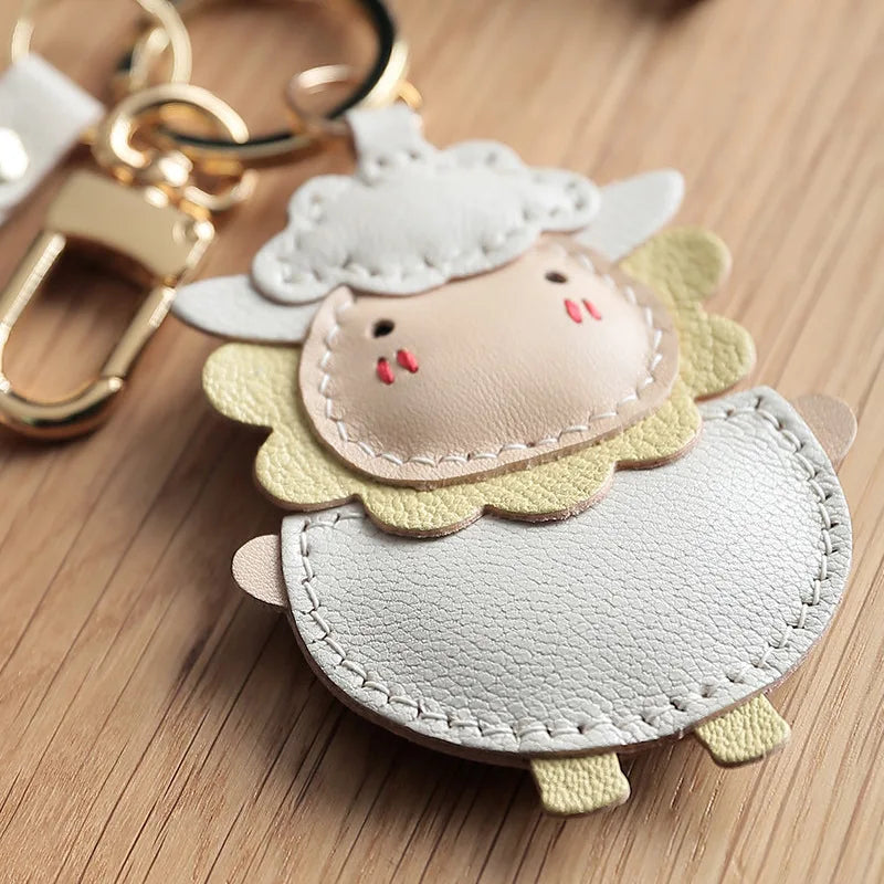 Sunny Little Sheep Handmade Bag Charm