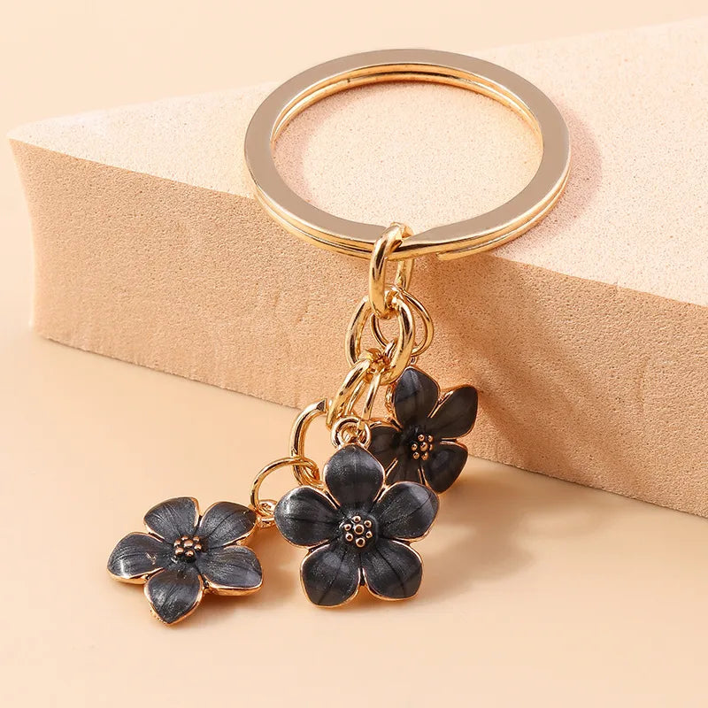 Sweet Floral Bag Charm