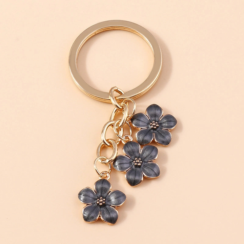 Sweet Floral Bag Charm