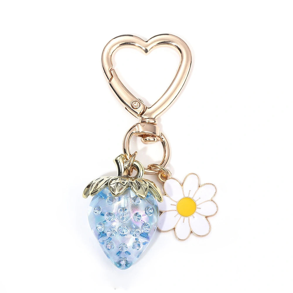 Sweet Strawberry Bag Charm