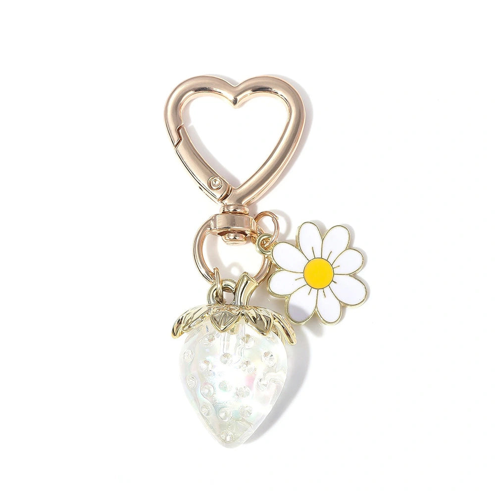 Sweet Strawberry Bag Charm