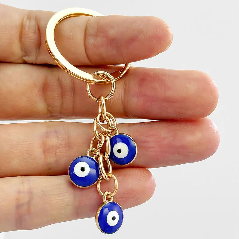 Teardrop Evil Eye Bag Charm