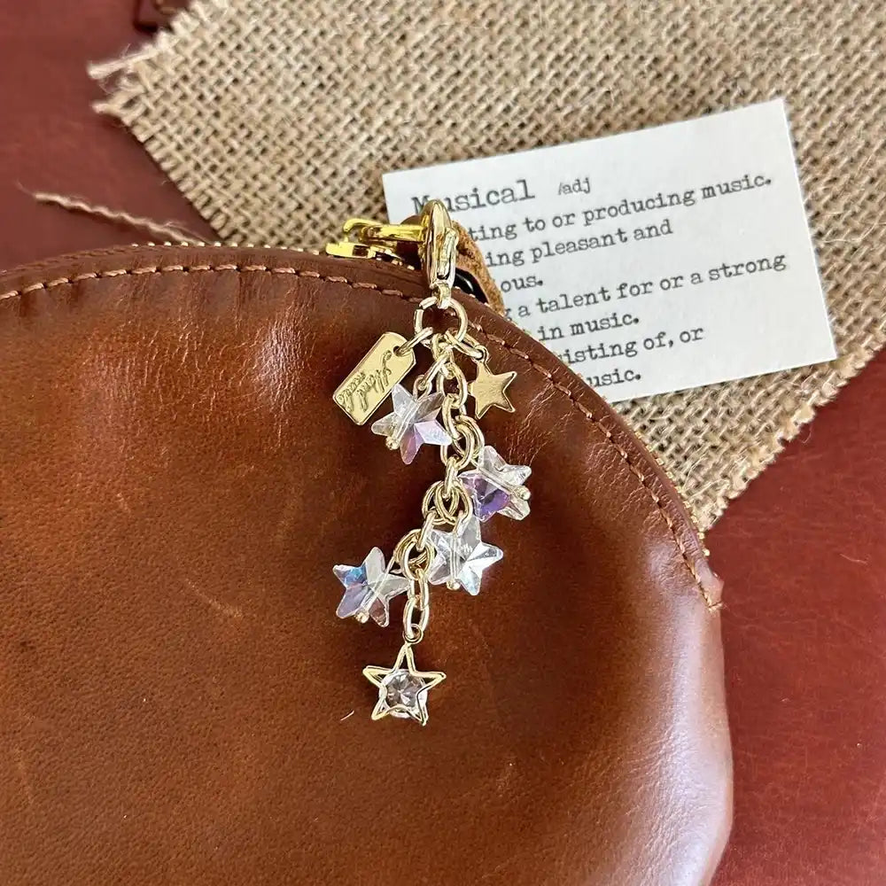 Transparent Star Bag Charm