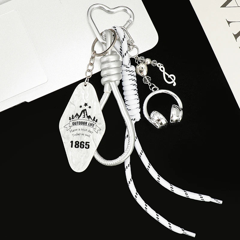 Trendy Metal Guitar Bag Charm