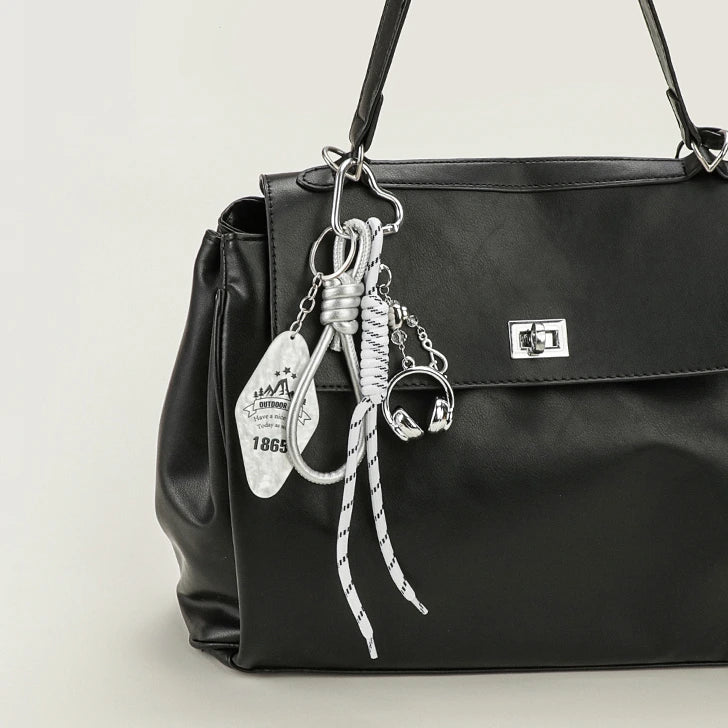 Trendy Metal Guitar Bag Charm