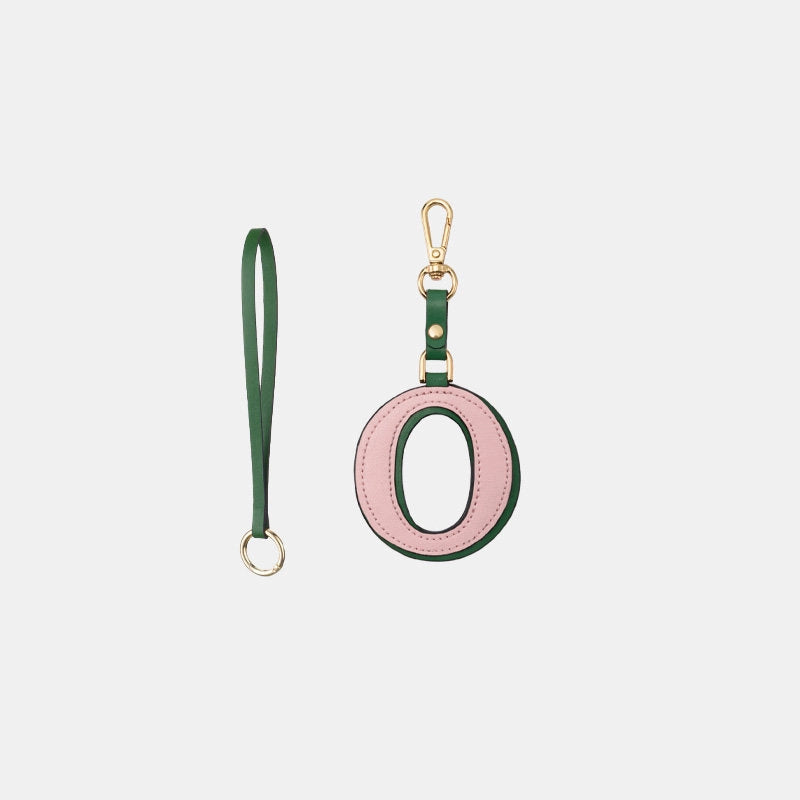 Two-Color Letter Keychain