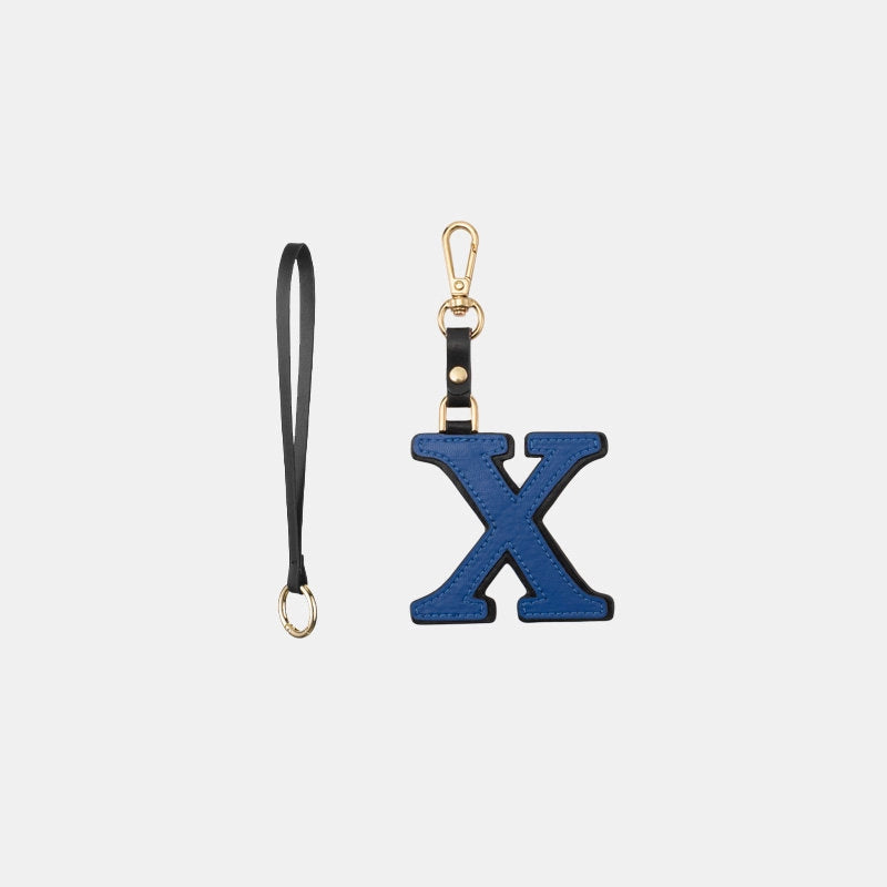Two-Color Letter Keychain