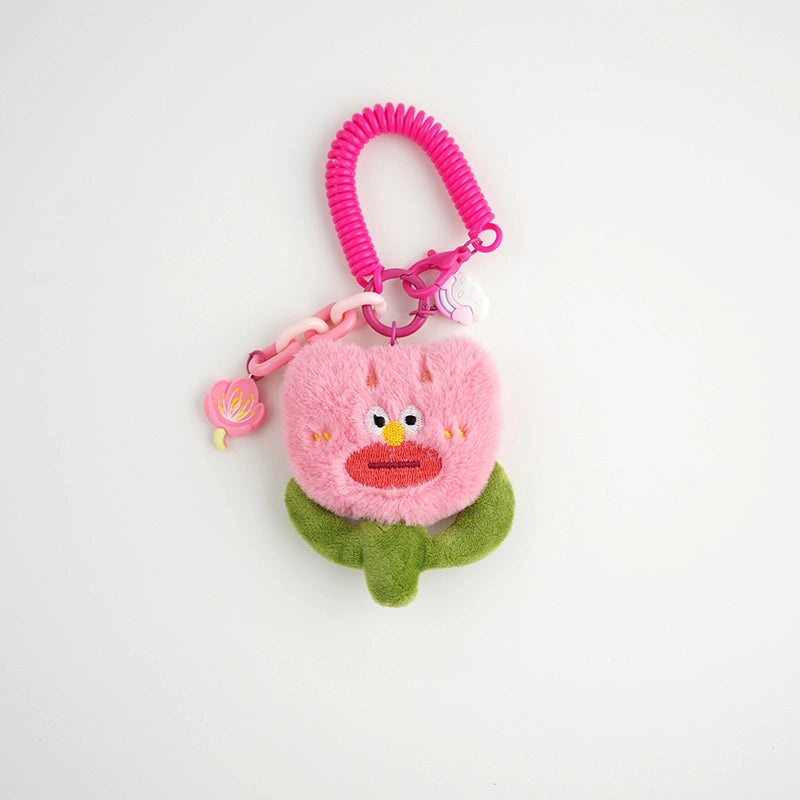 Plush Ugly Flower Bag Charm