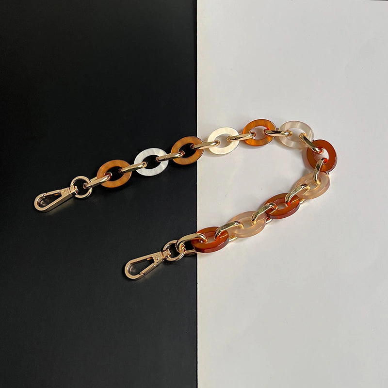 Vintage Acrylic Bag Charm