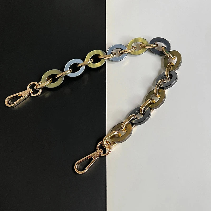 Vintage Acrylic Bag Charm