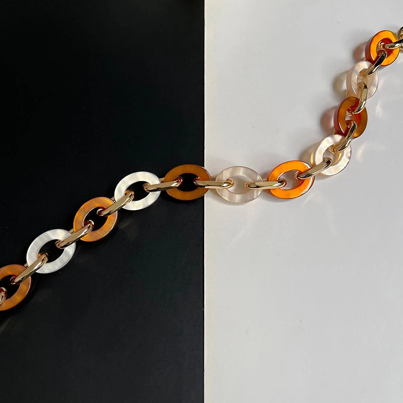 Vintage Acrylic Bag Charm