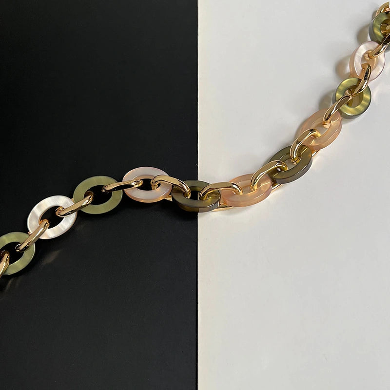 Vintage Acrylic Bag Charm