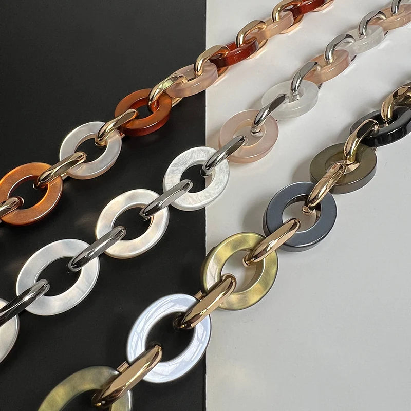 Vintage Acrylic Bag Charm