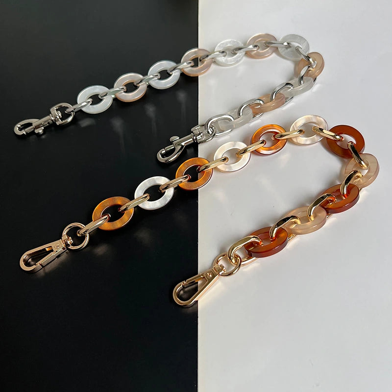 Vintage Acrylic Bag Charm