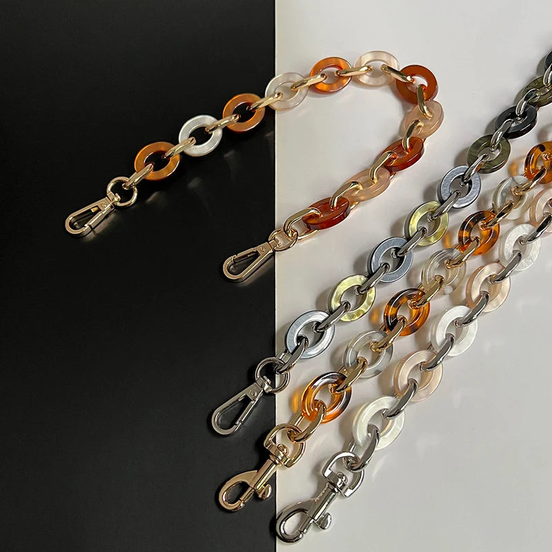 Vintage Acrylic Bag Charm