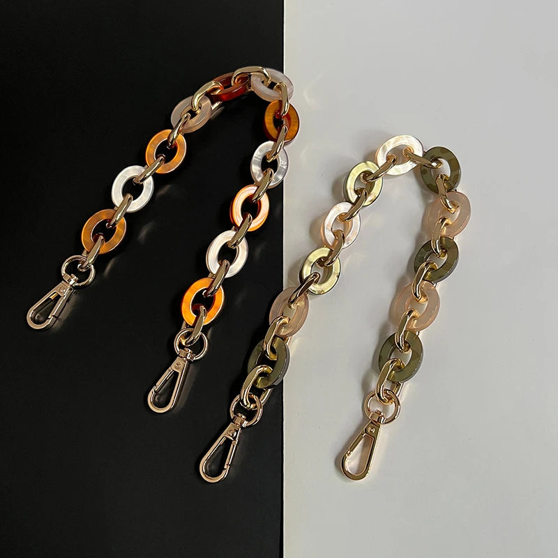 Vintage Acrylic Bag Charm