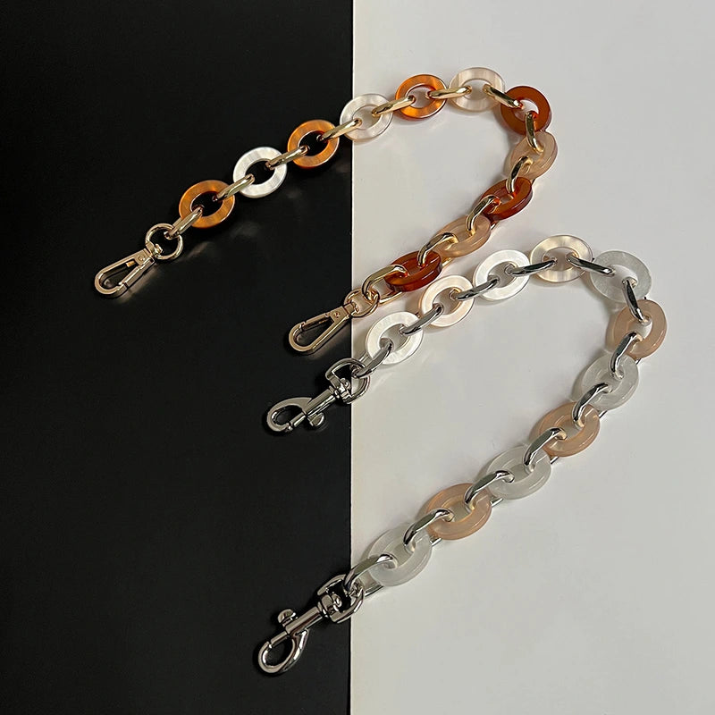 Vintage Acrylic Bag Charm