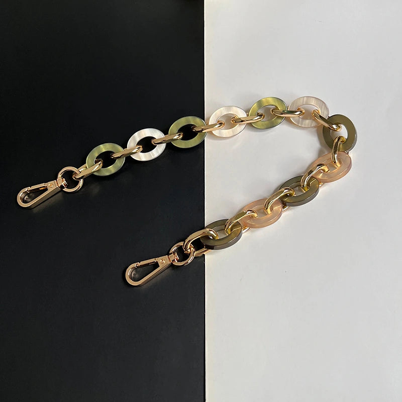 Vintage Acrylic Bag Charm