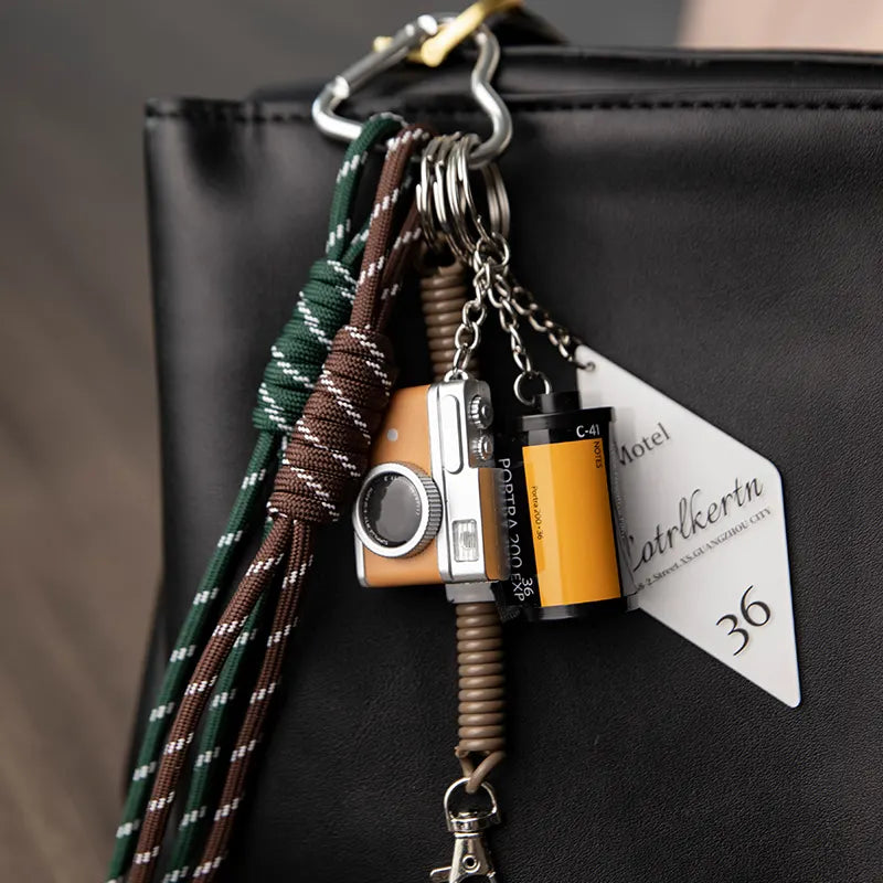 Vintage Camera Bag Charm