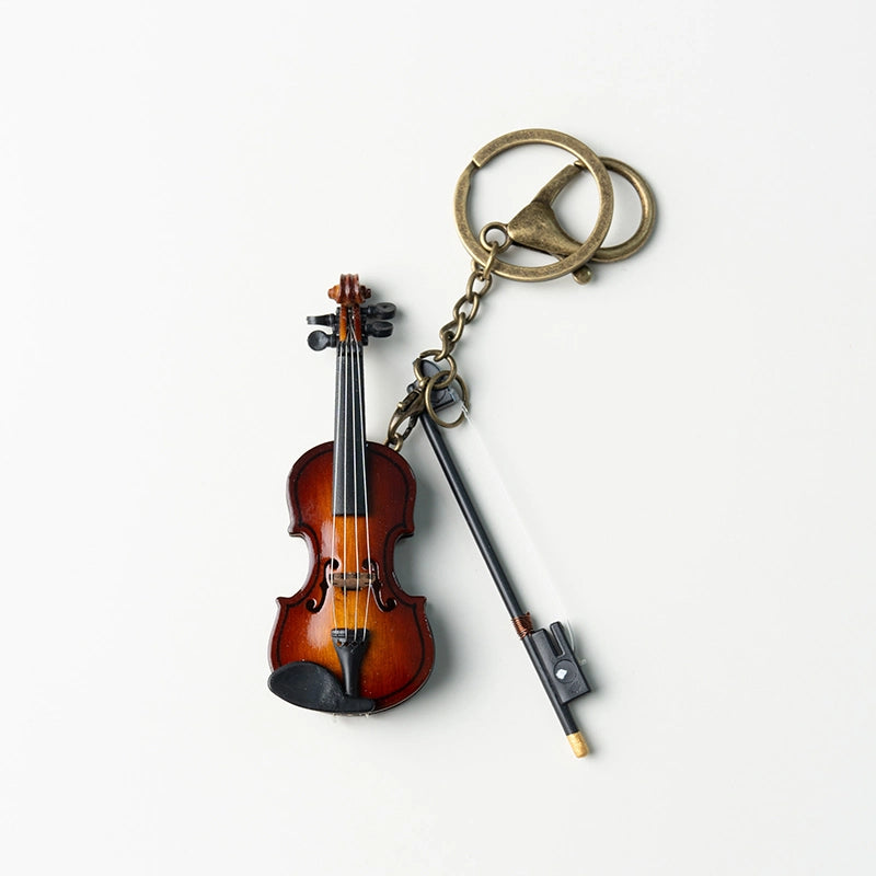 Vintage Violin Bag Charm