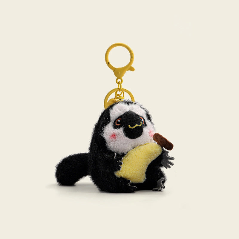White-Faced Monkey Bag Charm