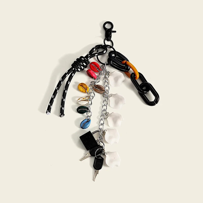 Wind Chime Lock Bag Charm