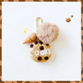 Wool Felt Cookie Bag Charm
