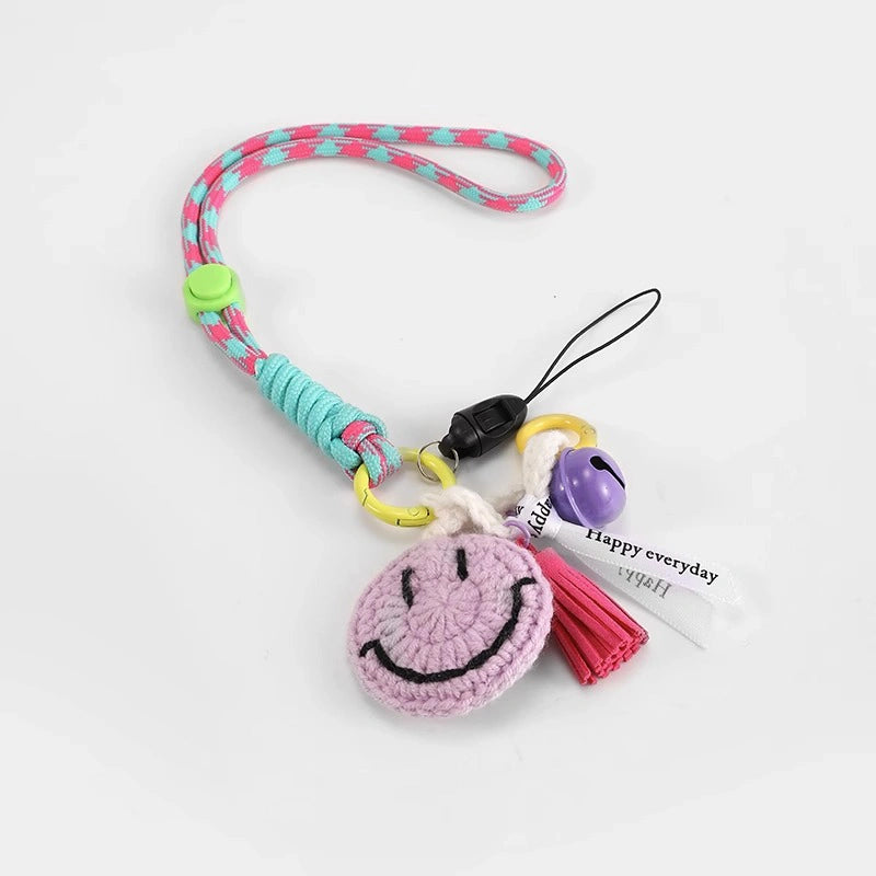 Smiley Face Bag Charm