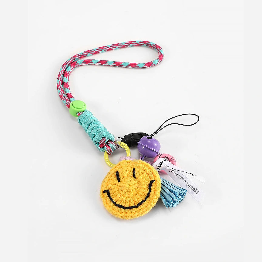 Smiley Face Bag Charm