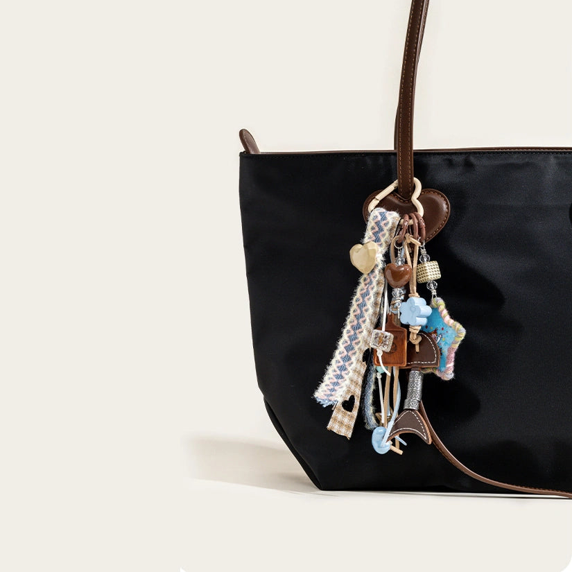 Woven Rope Bag Charm