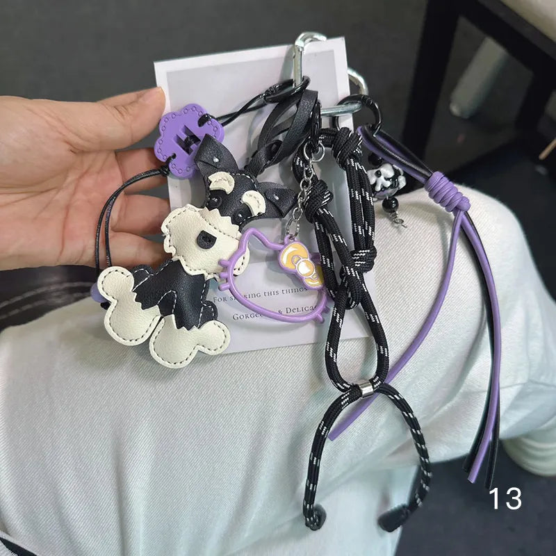 Woven Rope Bag Charm