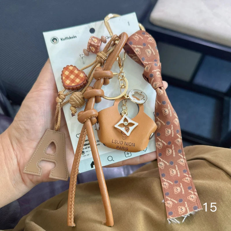 Woven Rope Bag Charm