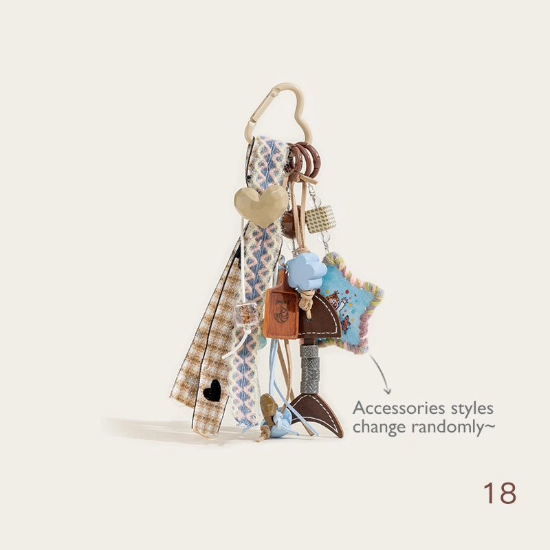 Woven Rope Bag Charm