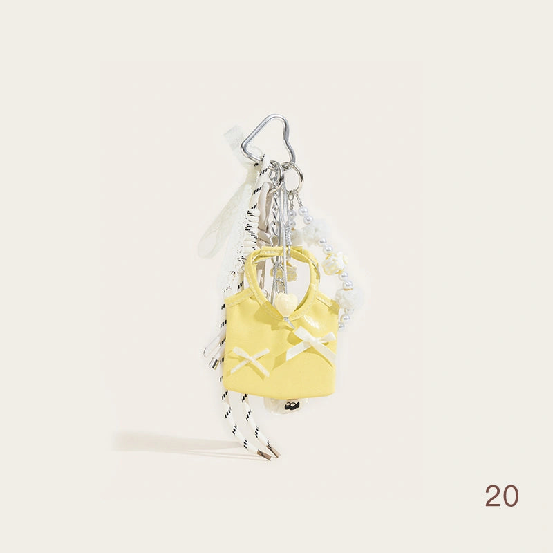 Woven Rope Bag Charm