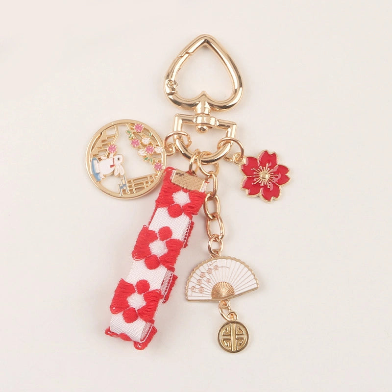 Woven Strap Keychain