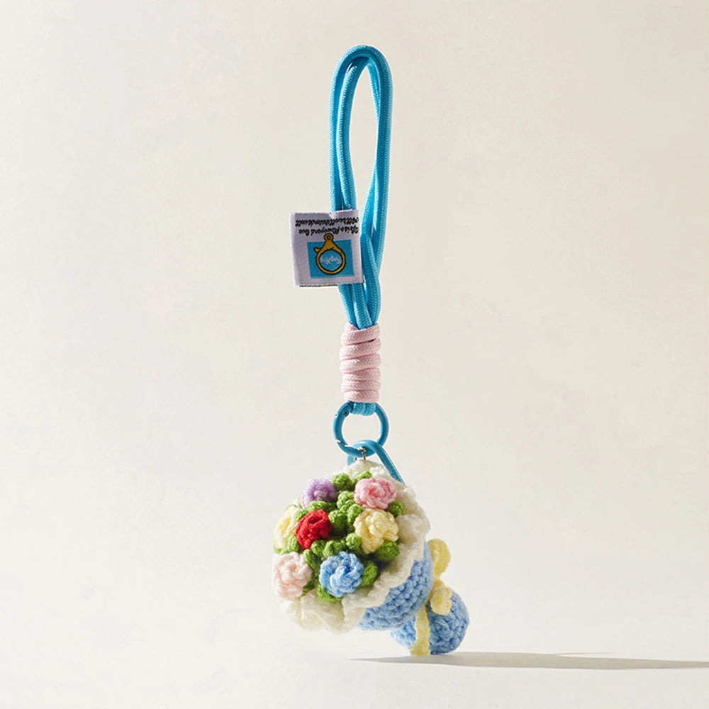 Woven bouquet Bag Charm