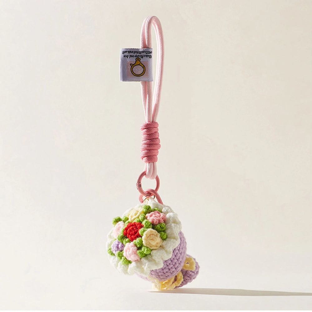 Woven bouquet Bag Charm