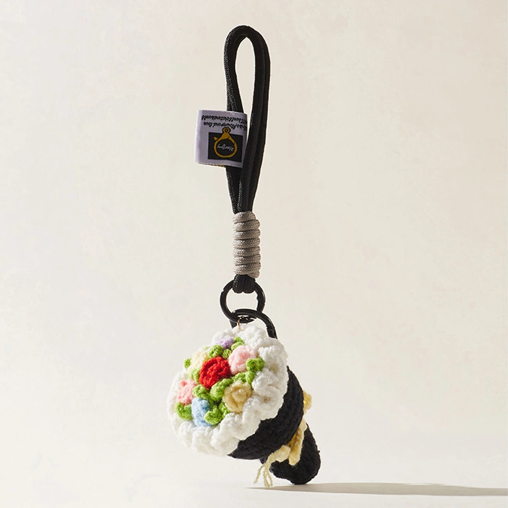 Woven bouquet Bag Charm