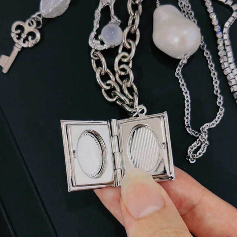 Y2K Metal Pearl Bag Charm